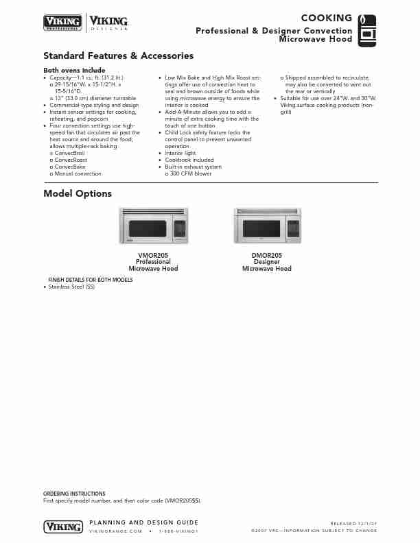 Viking Microwave Oven DMOR205-page_pdf